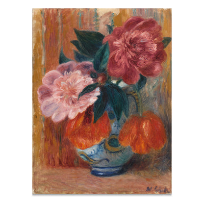 Premium Poster of Exquisite Colorful Floral Still Life Art on Posters