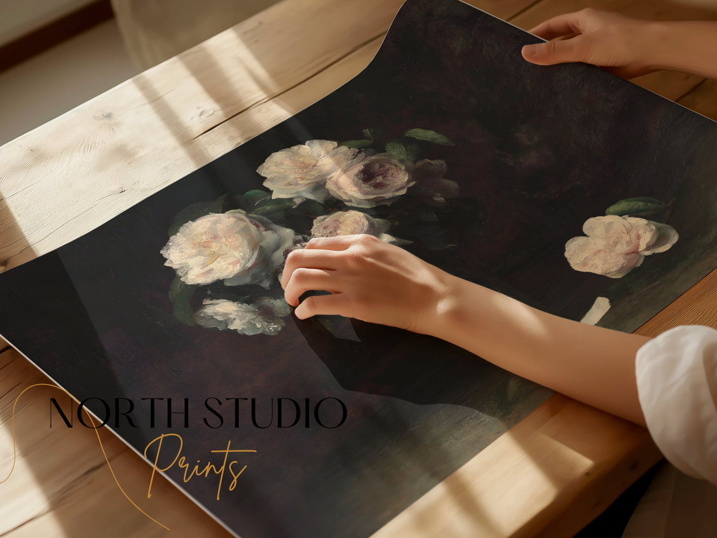 Premium Poster of Exquisite Floral Still Life Art Print Posters