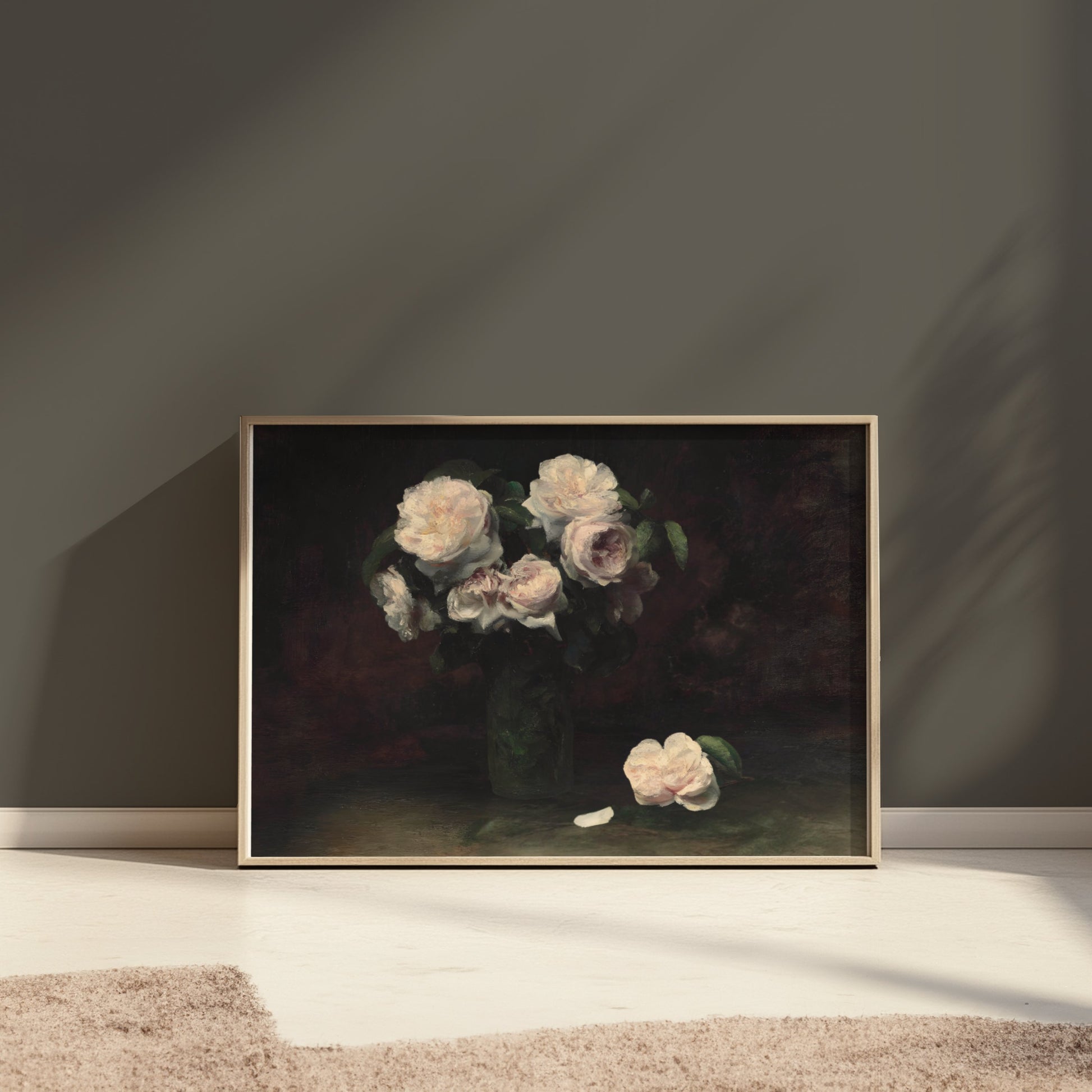 Premium Poster of Exquisite Floral Still Life Art Print Posters