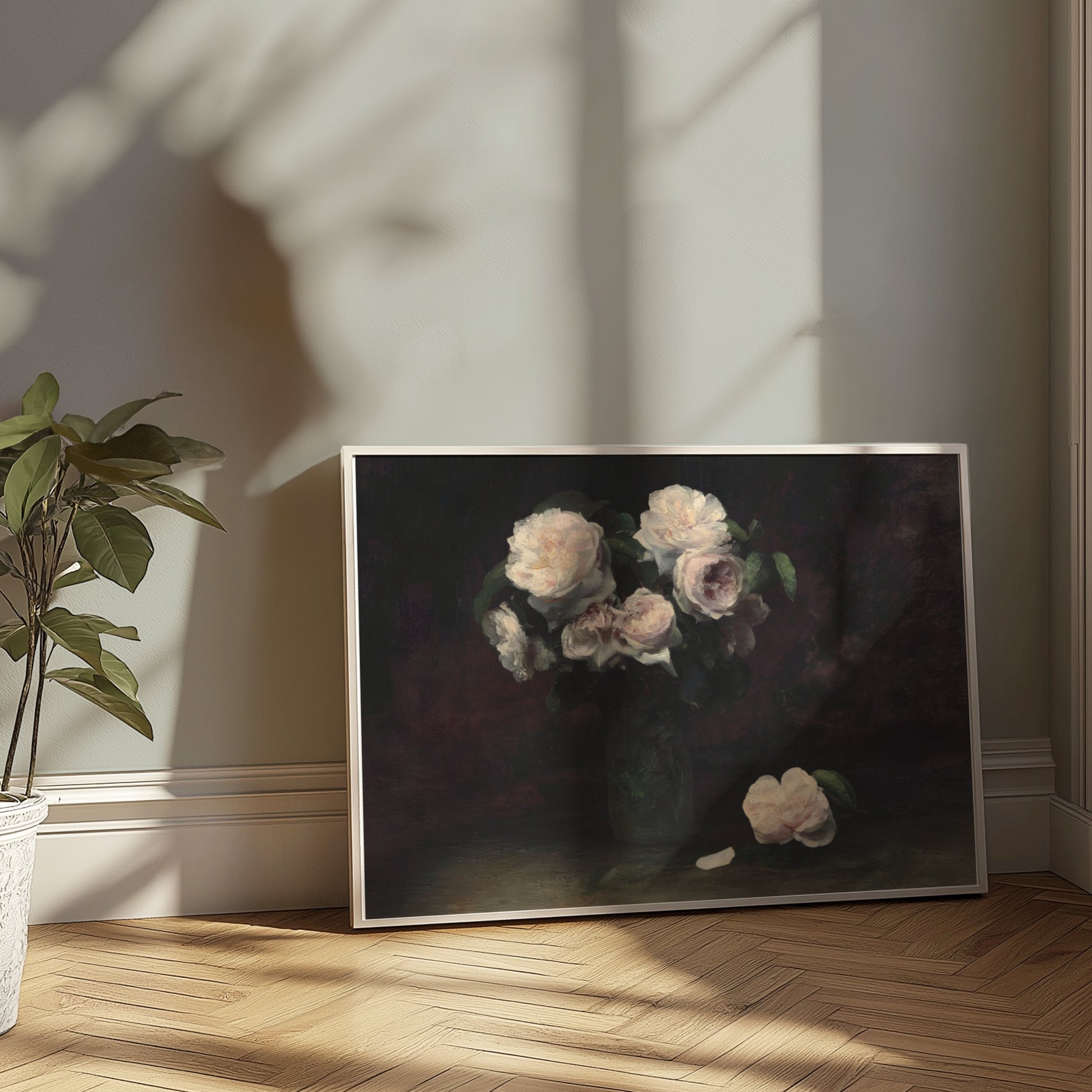 Premium Poster of Exquisite Floral Still Life Art Print Posters