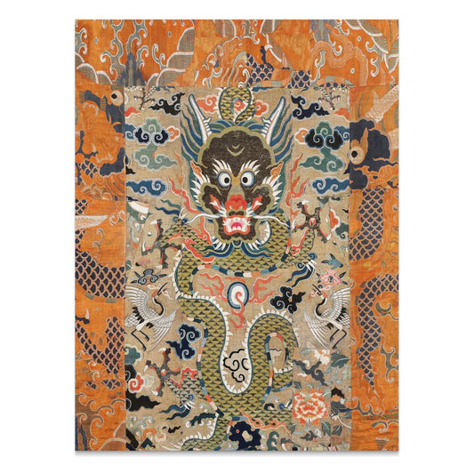 Premium Poster of Exquisite Japanese Dragon Themed Wall Art Posters