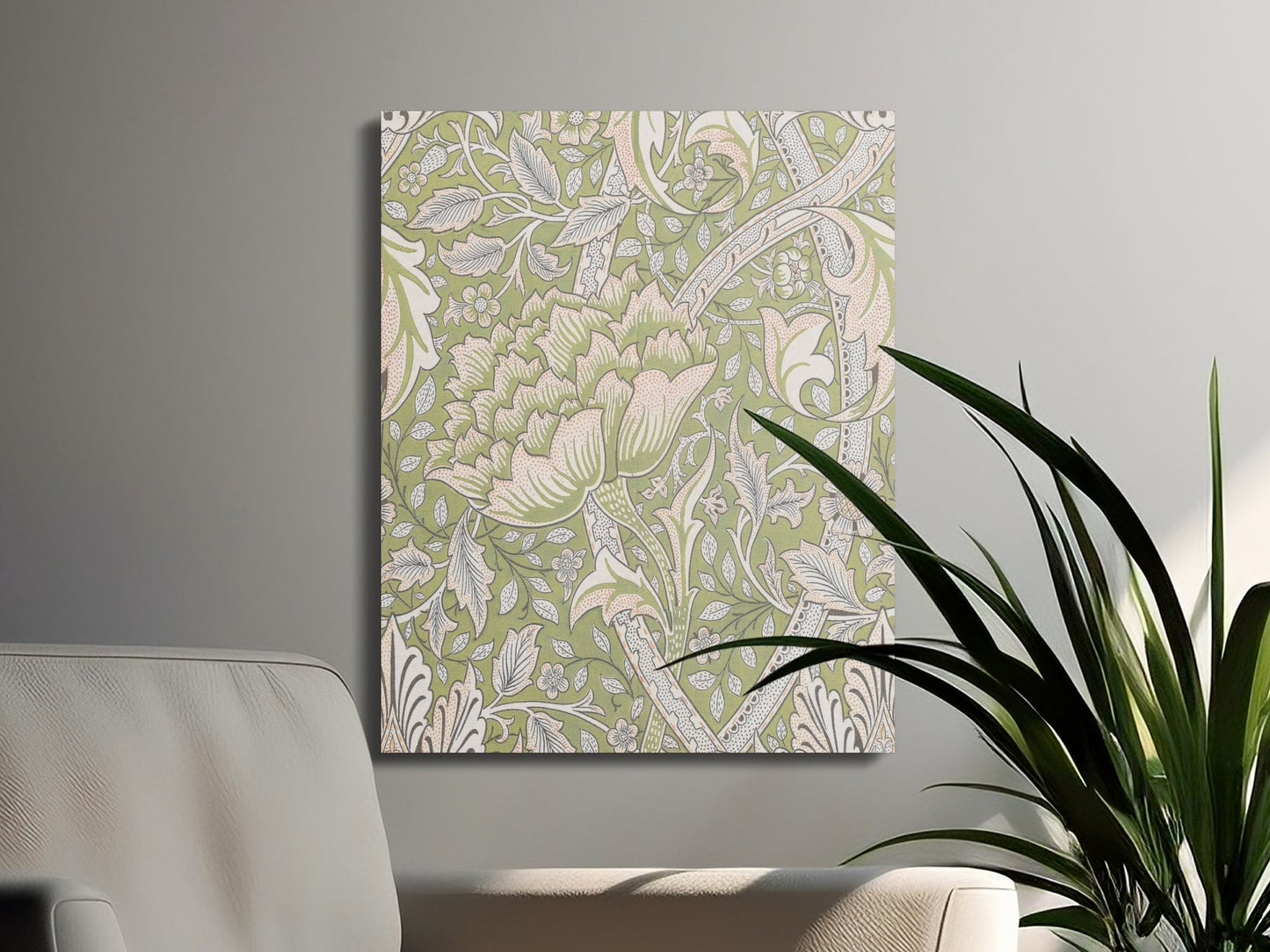 Premium Poster of Exquisite William Morris Botanical Art Canvas Wraps