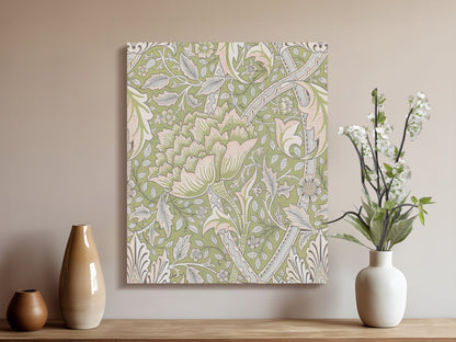Premium Poster of Exquisite William Morris Botanical Art Canvas Wraps