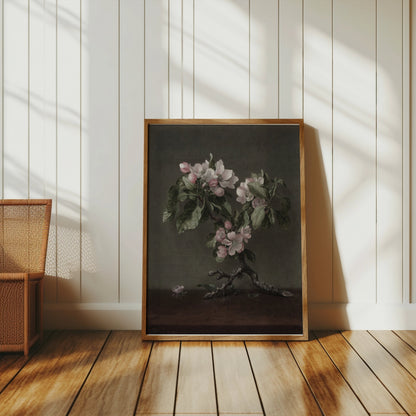 Premium Poster of Floral Art Apple Blossoms Botanical Study Posters
