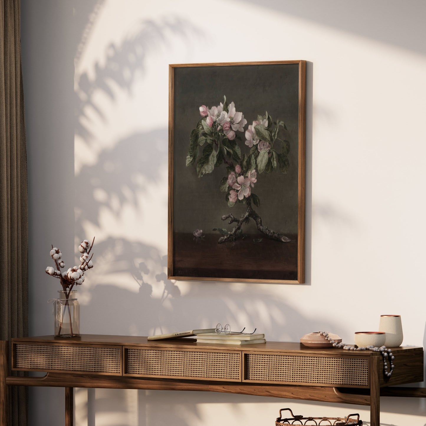 Premium Poster of Floral Art Apple Blossoms Botanical Study Posters