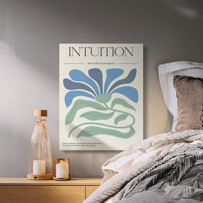 Premium Poster of Floral Bloom Where You Are Planted Canvas Wraps