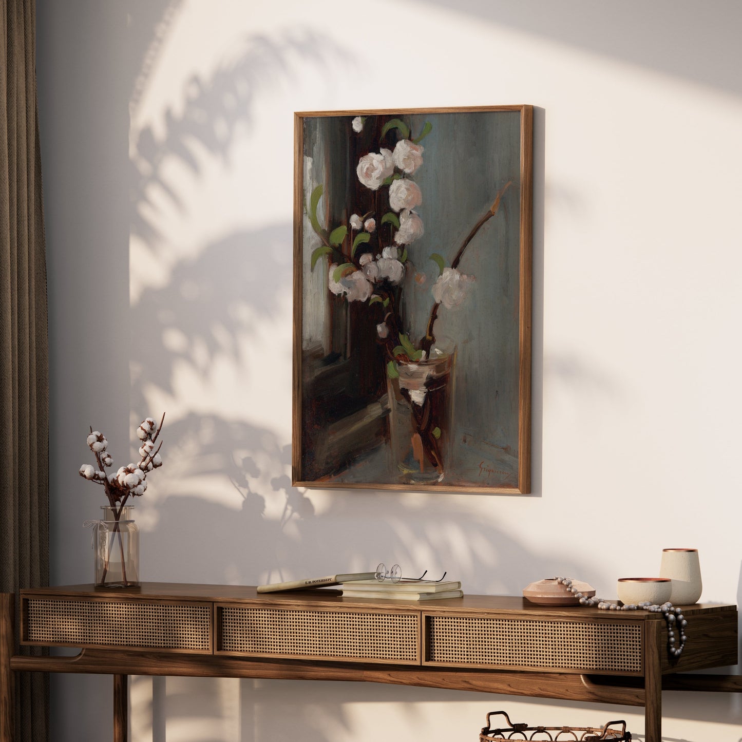 Premium Poster of Floral Still Life Featuring Blossoms Posters