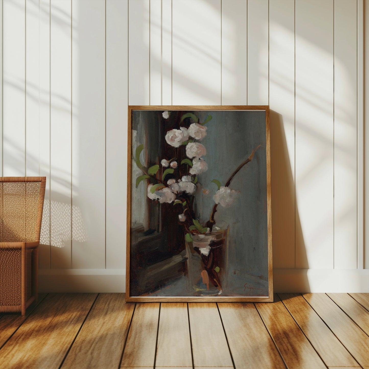 Premium Poster of Floral Still Life Featuring Blossoms Posters