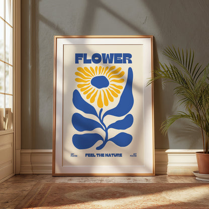 Premium Poster of Flower Feel The Nature Art Posters for Home Decor