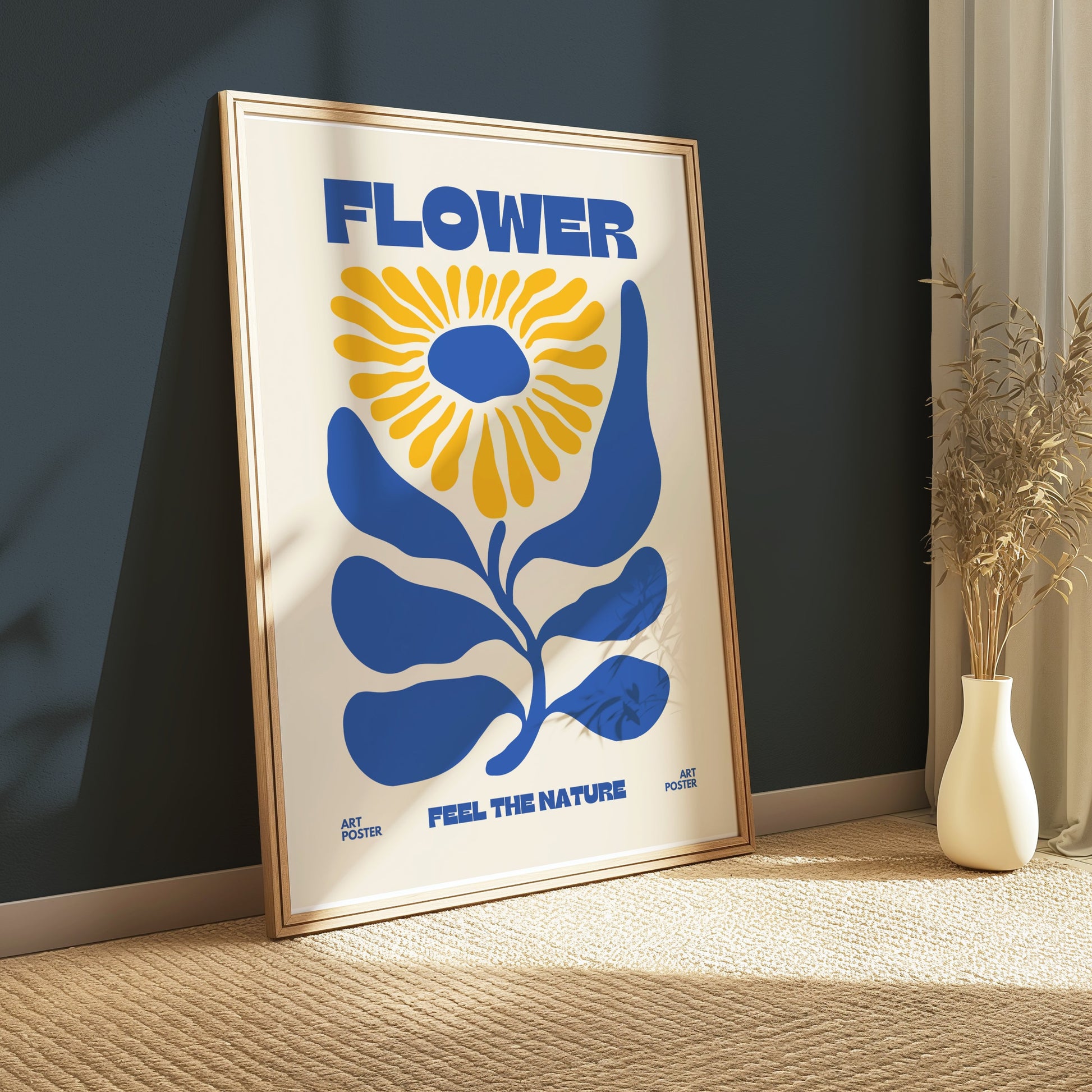Premium Poster of Flower Feel The Nature Art Posters for Home Decor
