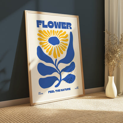 Premium Poster of Flower Feel The Nature Art Posters for Home Decor