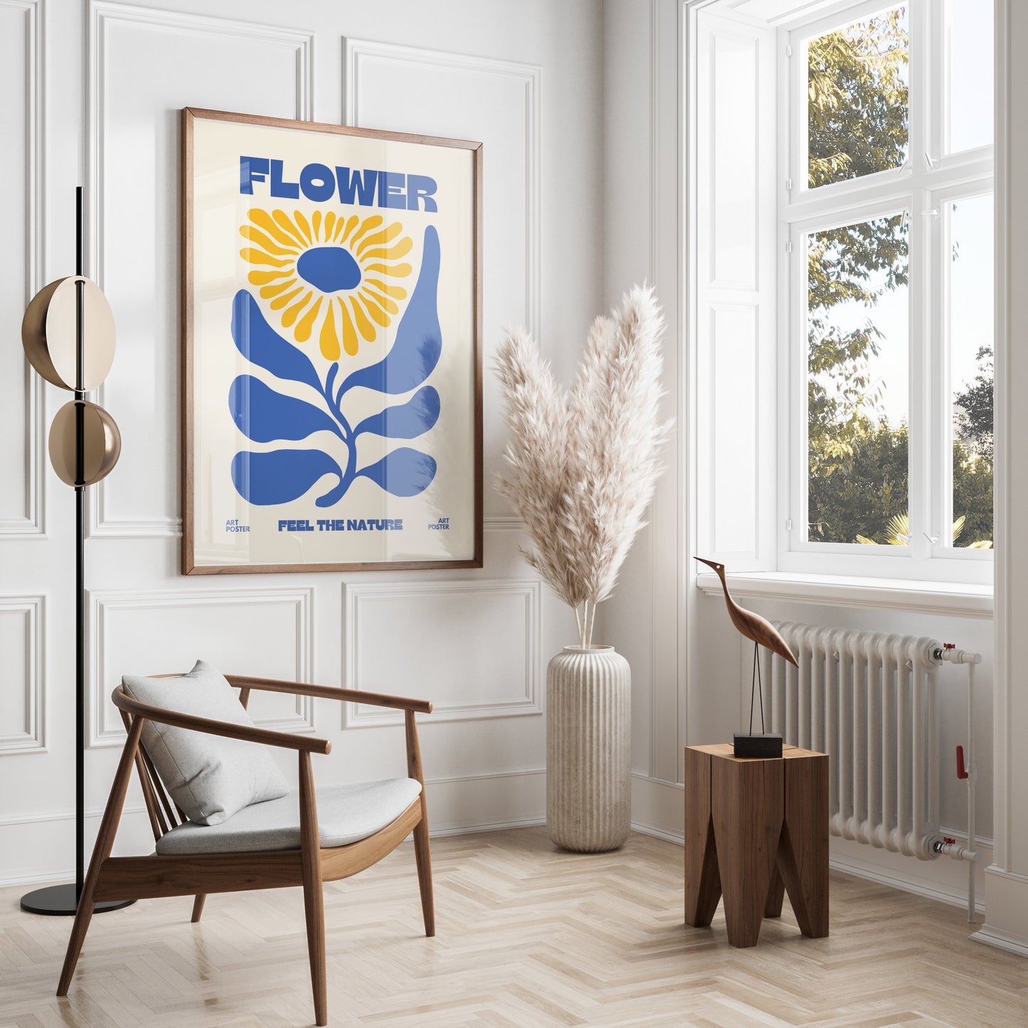 Premium Poster of Flower Feel The Nature Art Posters for Home Decor