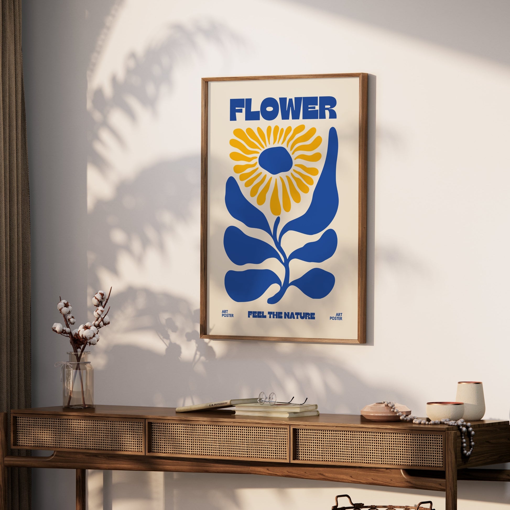 Premium Poster of Flower Feel The Nature Art Posters for Home Decor