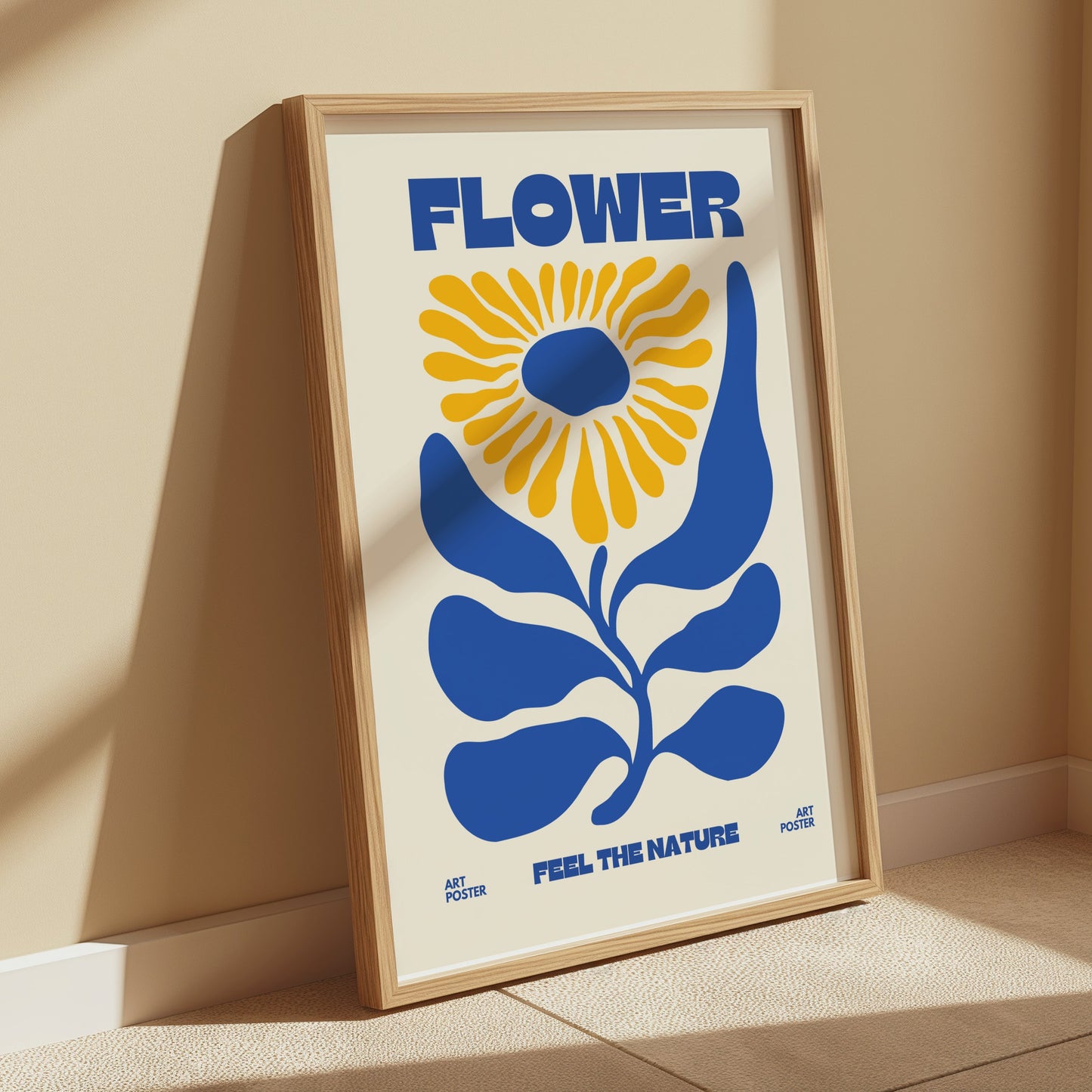 Premium Poster of Flower Feel The Nature Art Posters for Home Decor