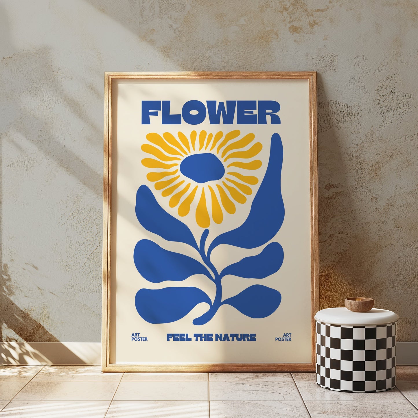 Premium Poster of Flower Feel The Nature Art Posters for Home Decor