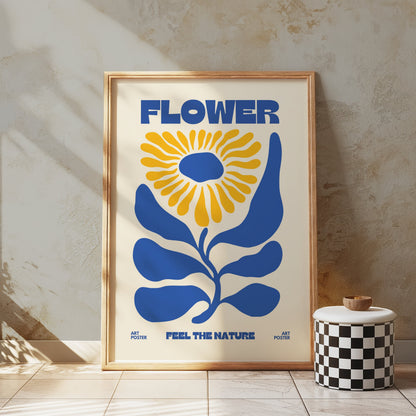 Premium Poster of Flower Feel The Nature Art Posters for Home Decor