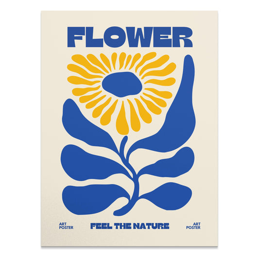 Premium Poster of Flower Feel The Nature Art Posters for Home Decor