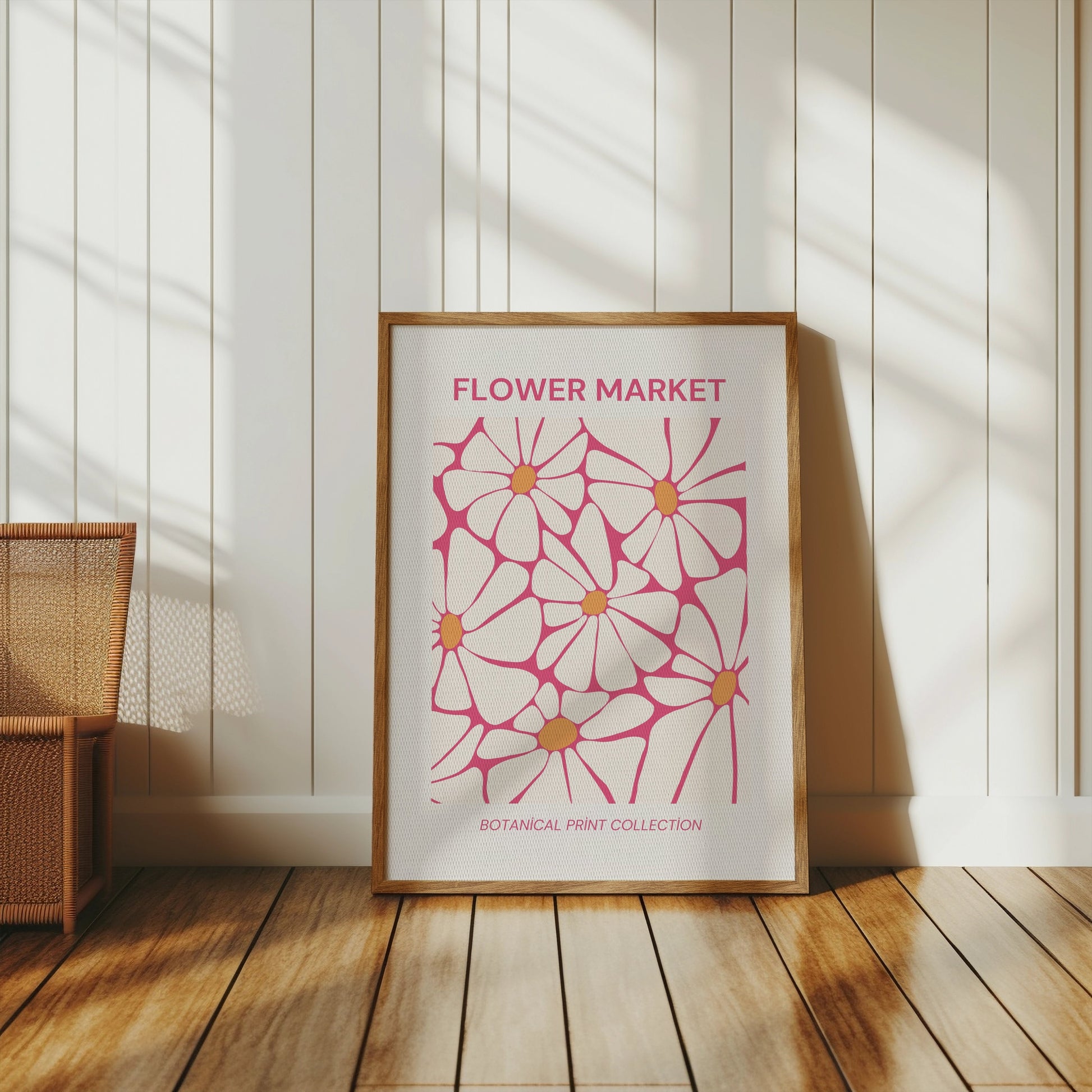 Premium Poster of Flower Market Botanical Print Collection Posters