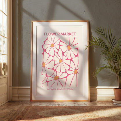 Premium Poster of Flower Market Botanical Print Collection Posters