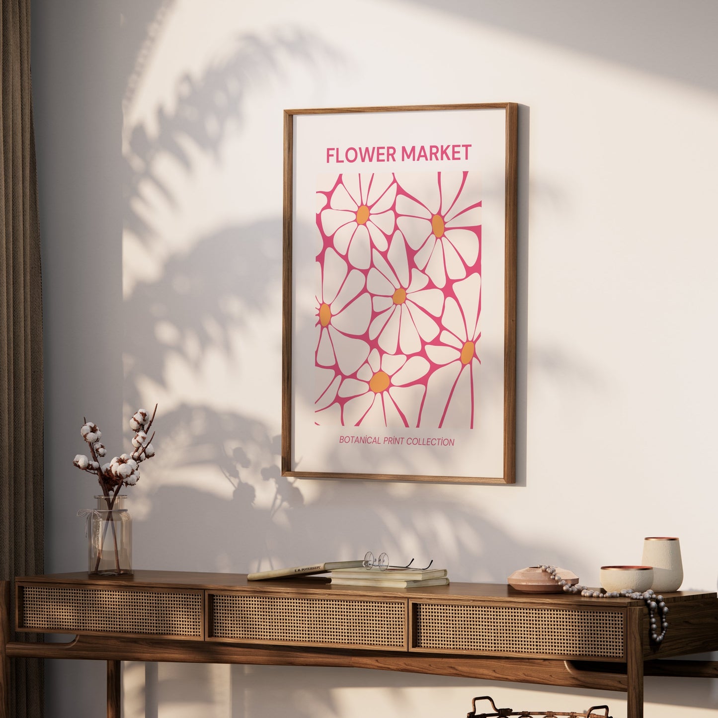 Premium Poster of Flower Market Botanical Print Collection Posters
