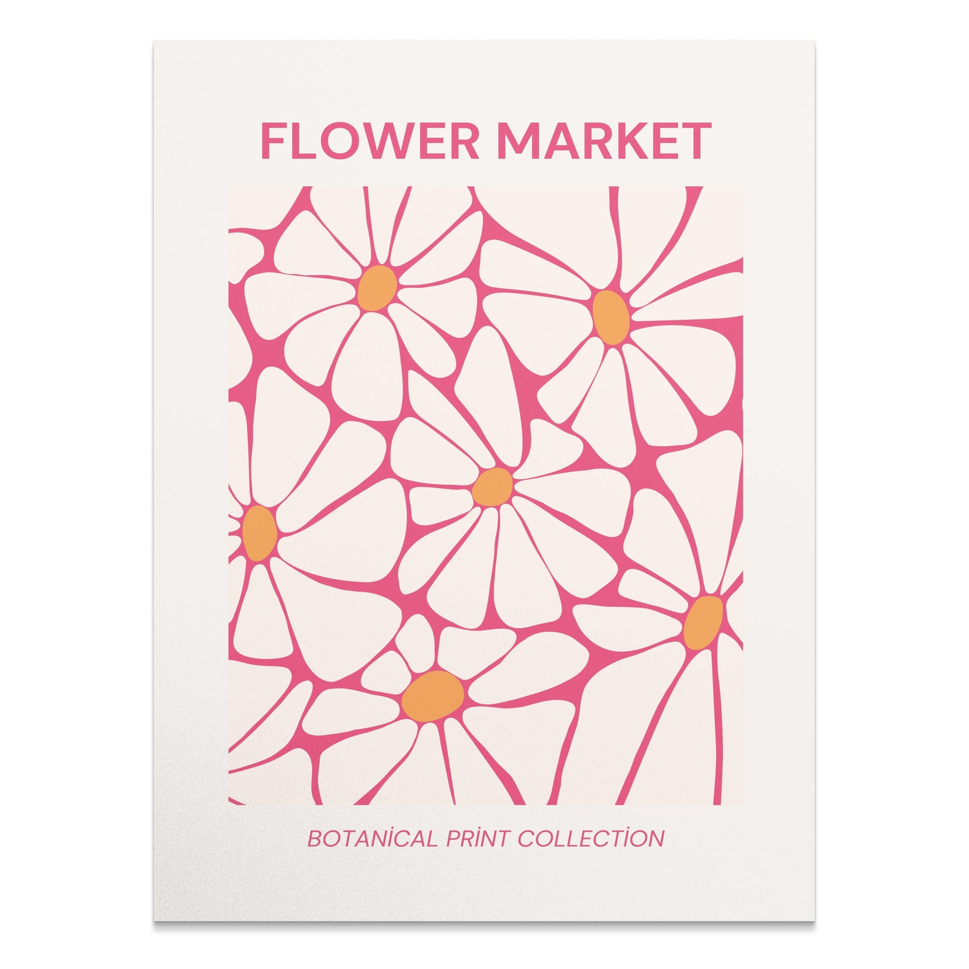 Premium Poster of Flower Market Botanical Print Collection Posters