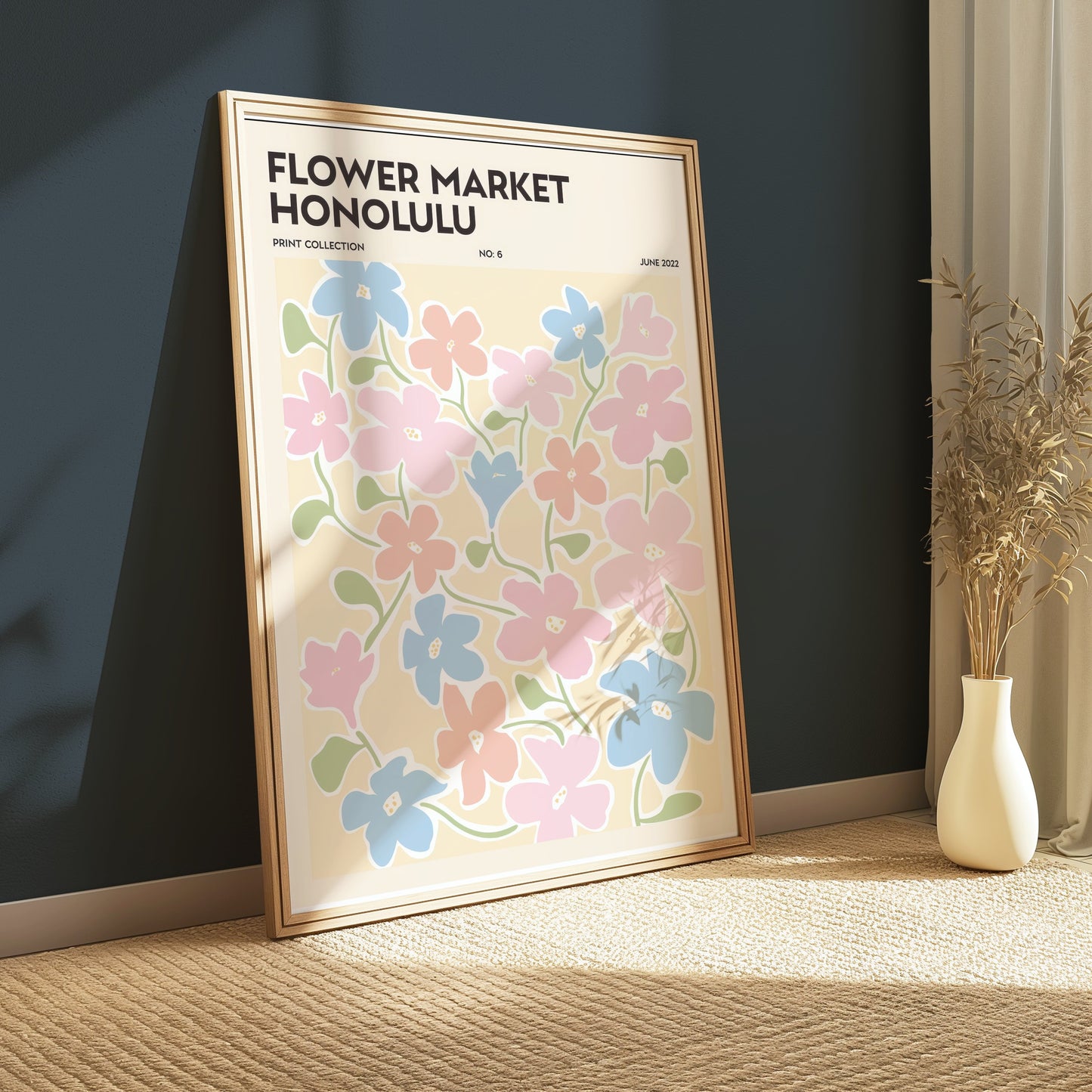 Premium Poster of Flower Market Honolulu Print Collection No 6 Posters