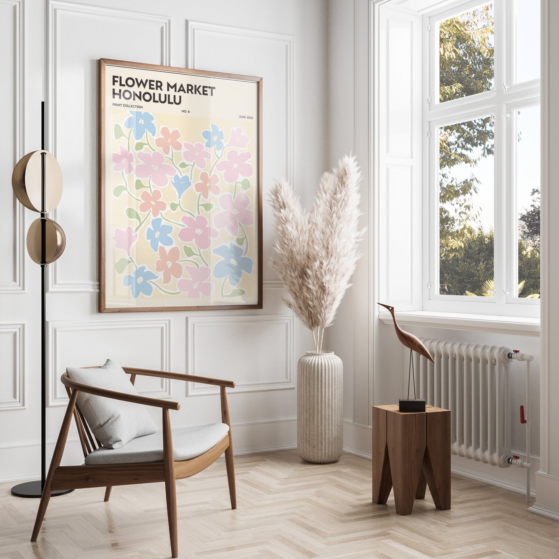Premium Poster of Flower Market Honolulu Print Collection No 6 Posters