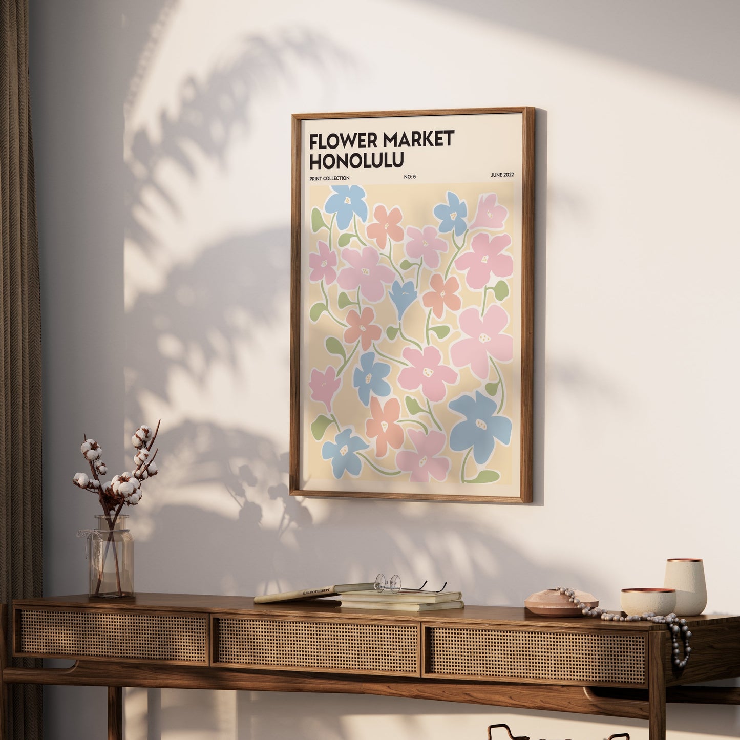 Premium Poster of Flower Market Honolulu Print Collection No 6 Posters
