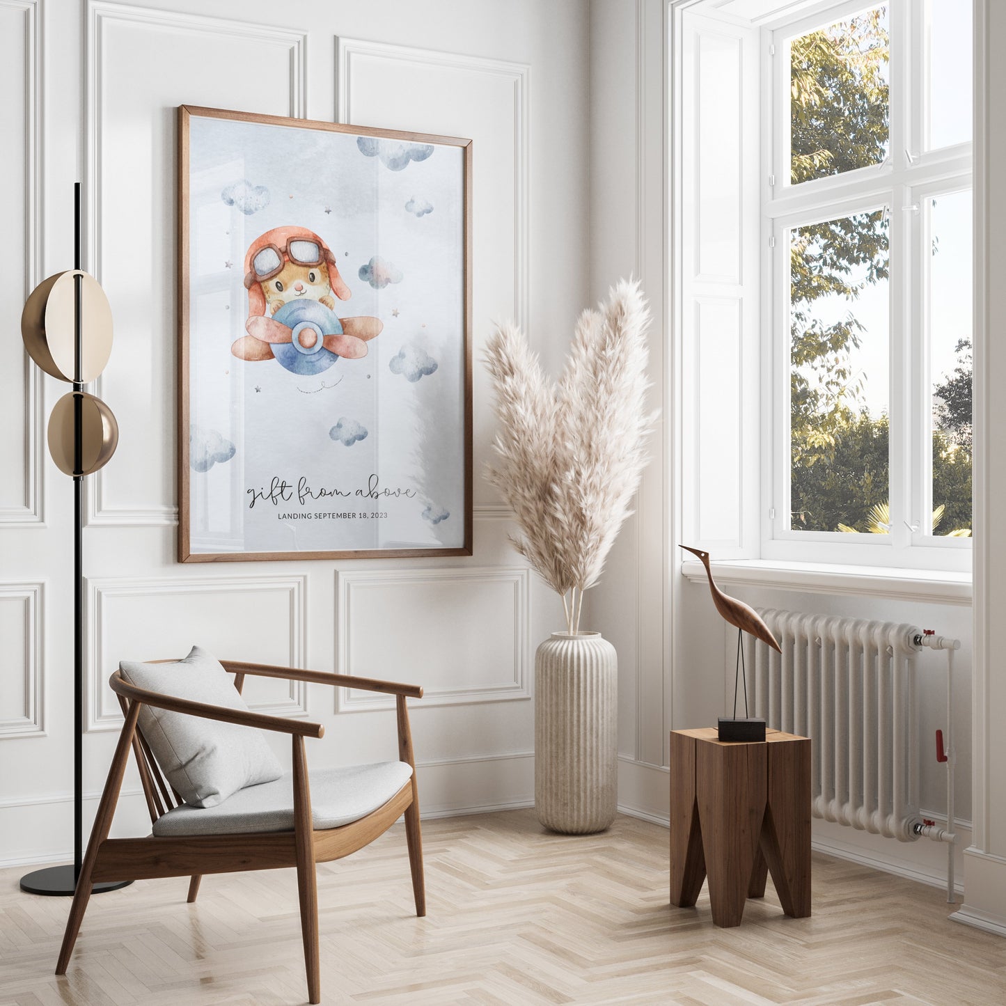 Premium Poster of Gift From Above Baby Announcement Posters