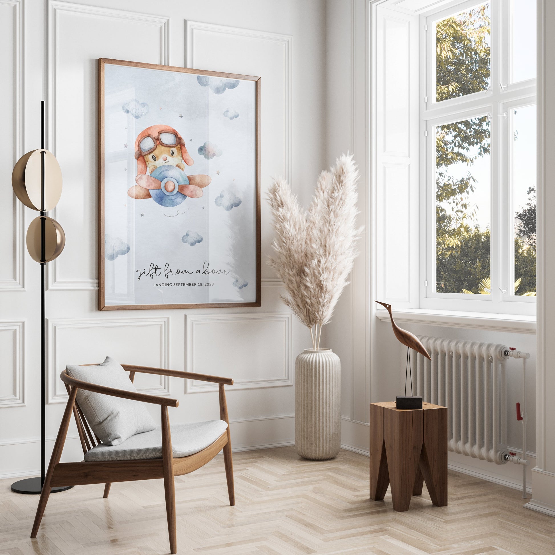 Premium Poster of Gift From Above Baby Announcement Posters