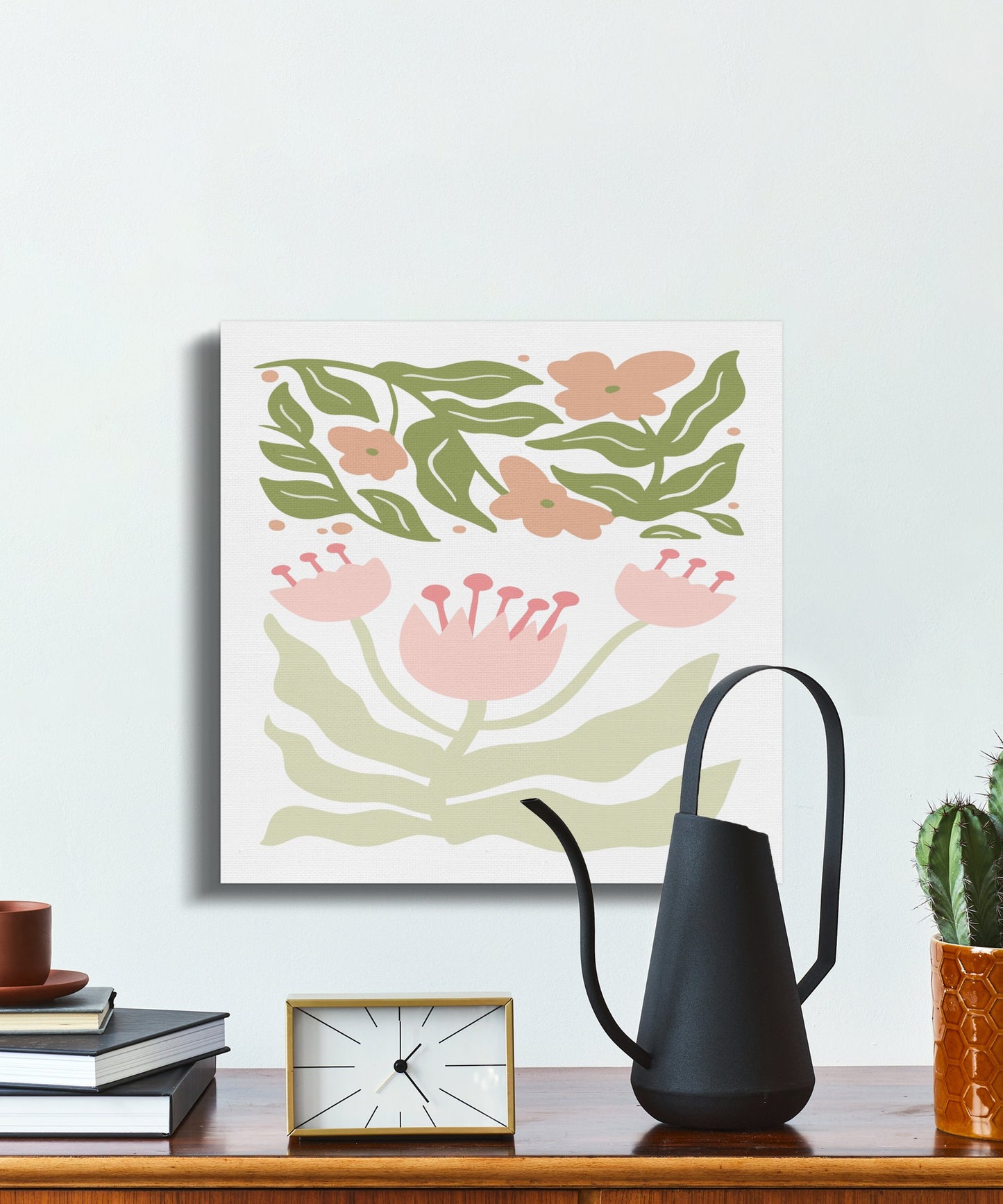 Premium Poster of Gorgeous Botanical Illustration on Canvas Wraps