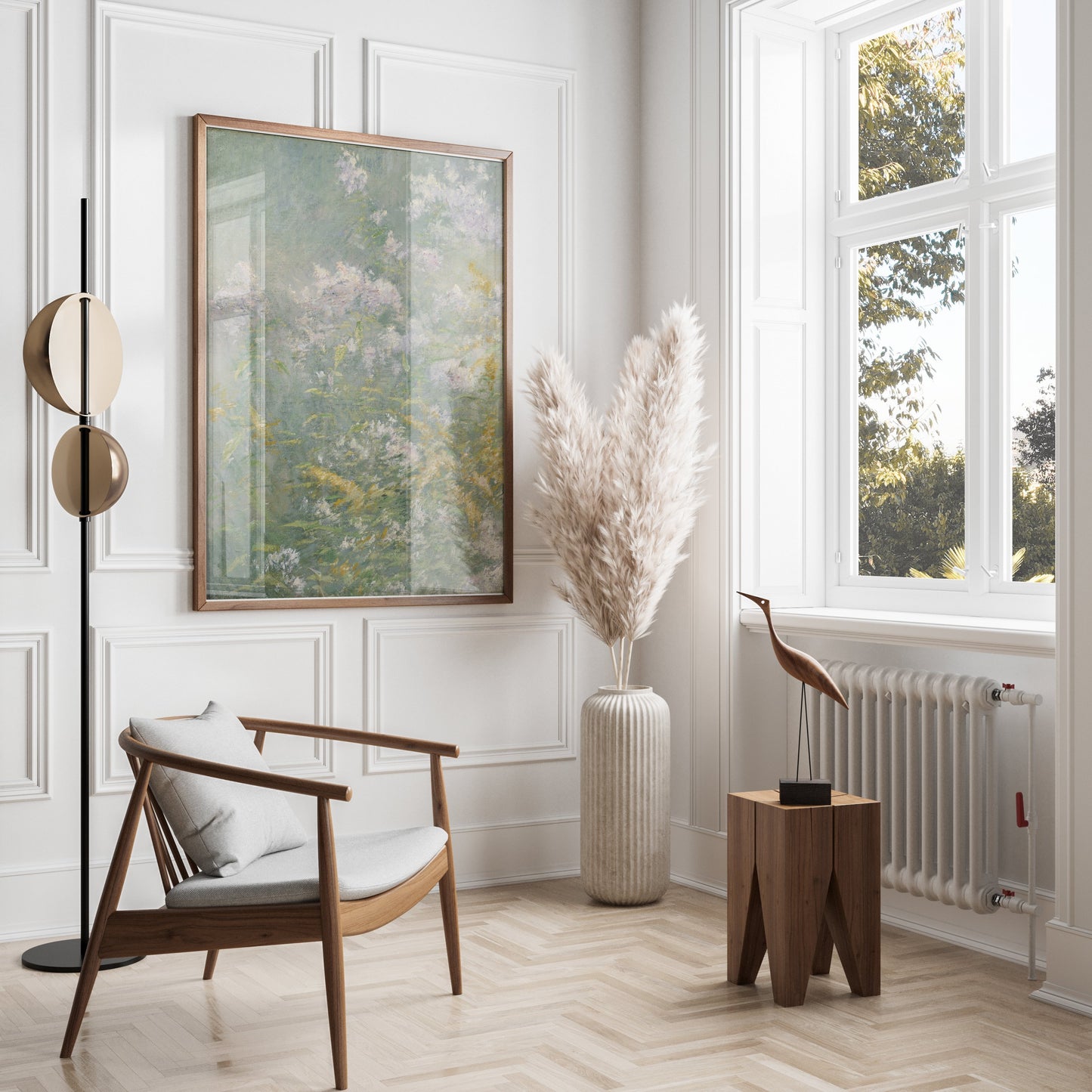 Premium Poster of Gorgeous Impressionist Style Floral Art Posters