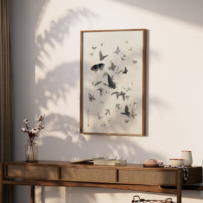 Premium Poster of Graceful Butterfly Illustration Art Print Posters
