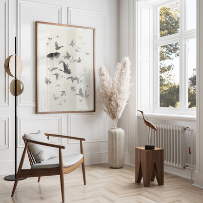 Premium Poster of Graceful Butterfly Illustration Art Print Posters