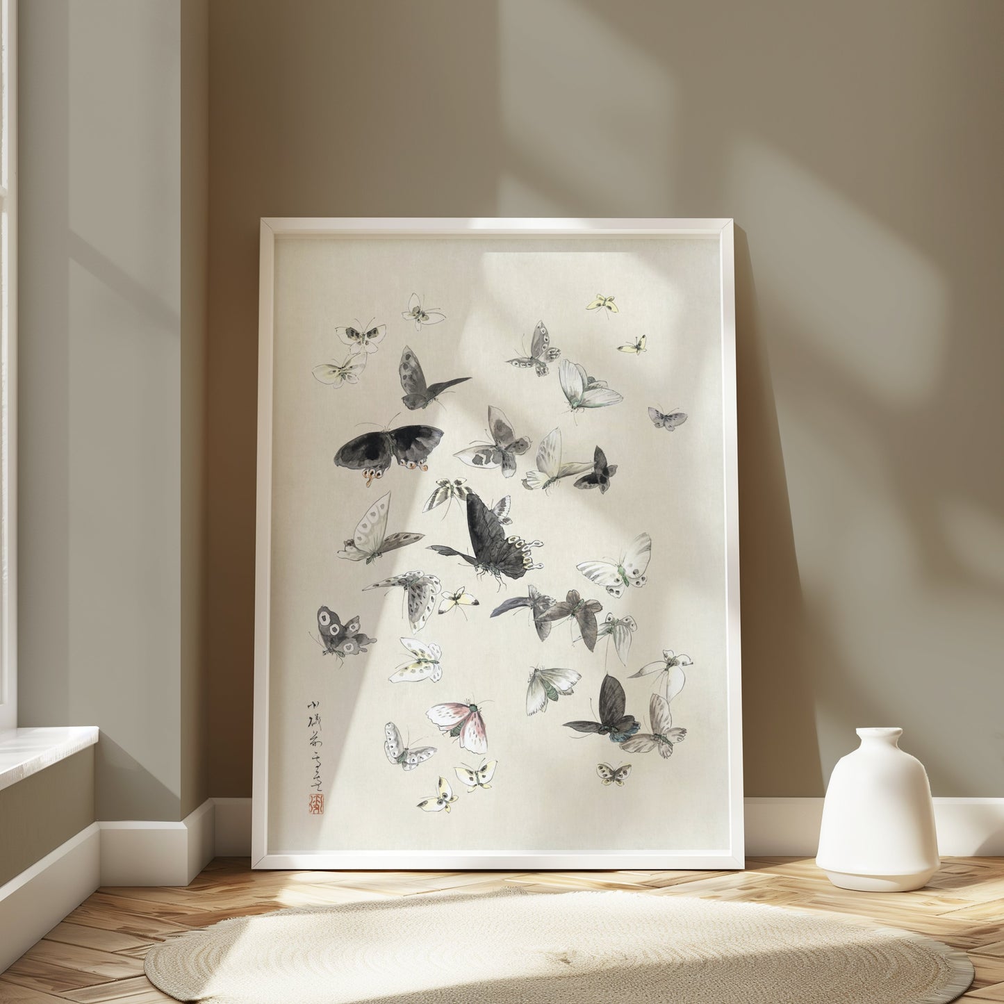 Premium Poster of Graceful Butterfly Illustration Art Print Posters