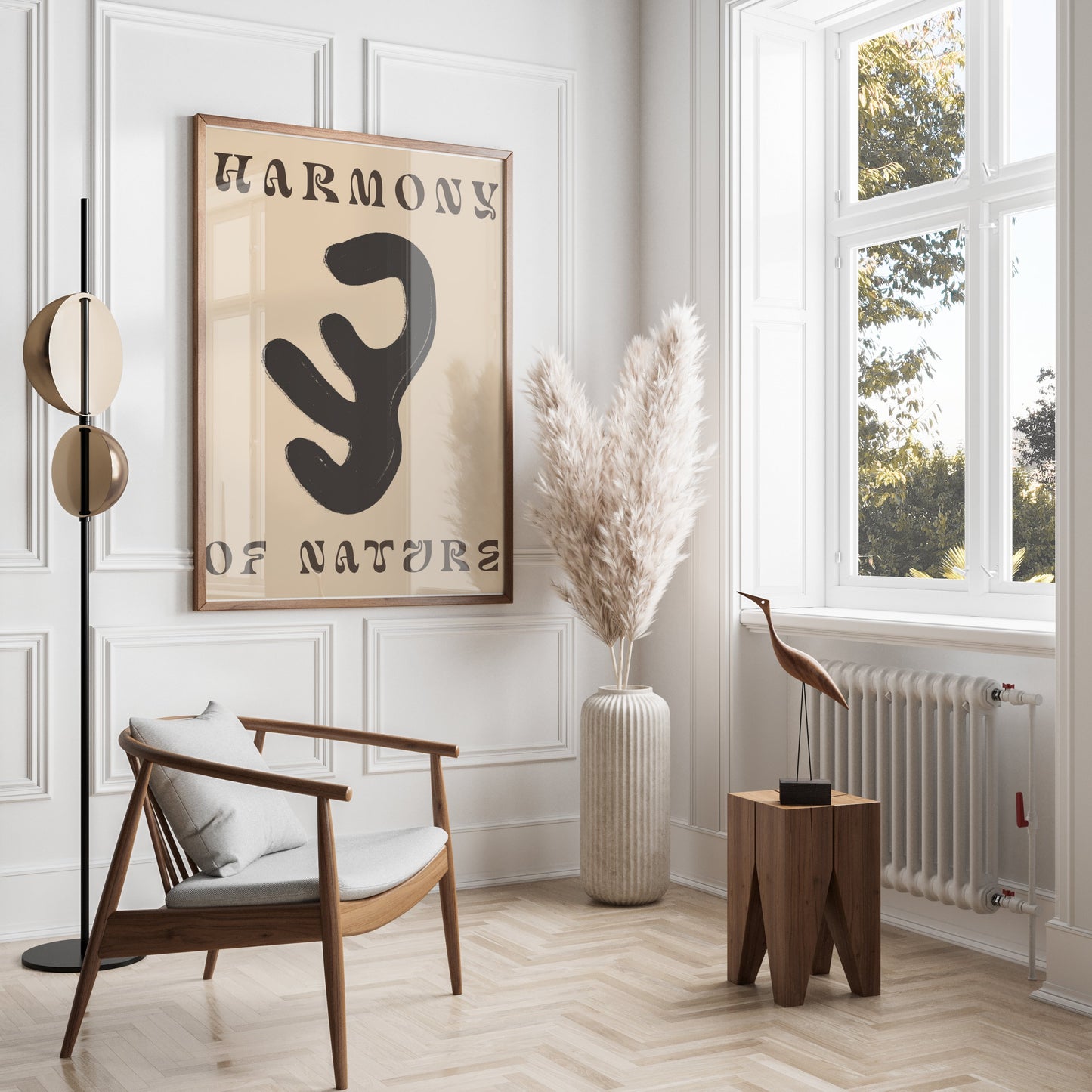 Premium Poster of Harmony of Nature Abstract Wall Art Posters