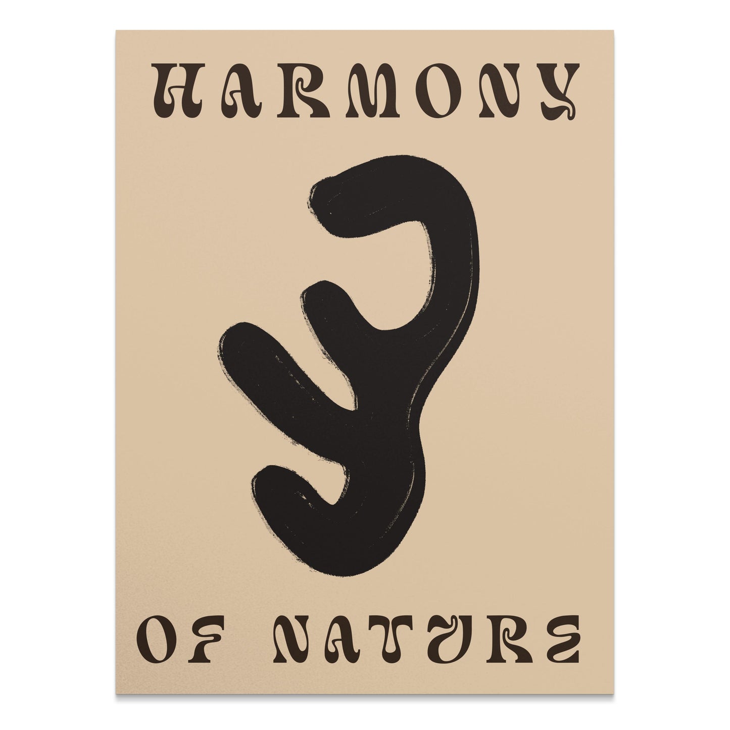 Premium Poster of Harmony of Nature Abstract Wall Art Posters