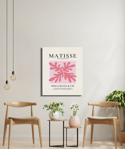 Premium Poster of Henri Matisse Art Exhibition Poster Canvas Wraps