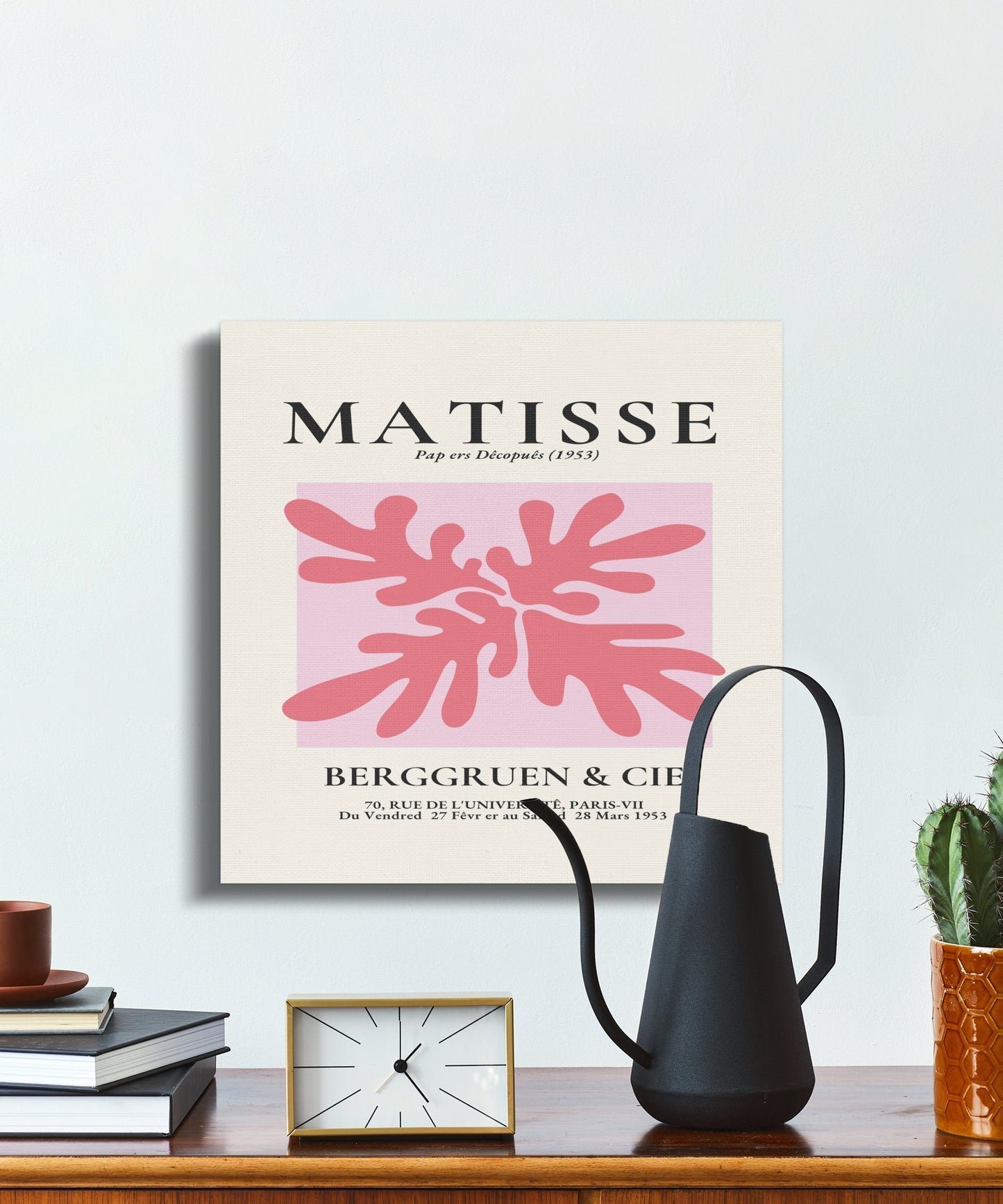 Premium Poster of Henri Matisse Art Exhibition Poster Canvas Wraps