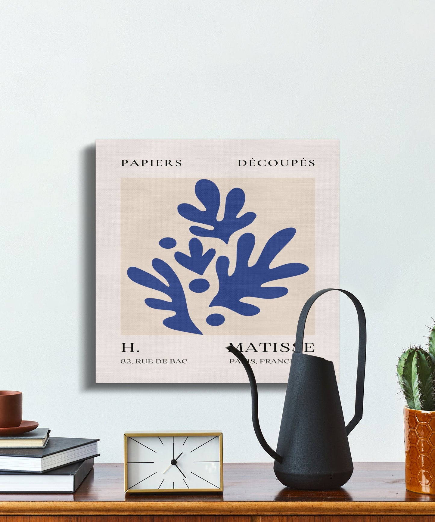 Premium Poster of Henri Matisse Art Print Paris France 1955 Canvas Wraps