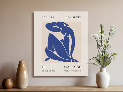 Premium Poster of Henri Matisse Artwork Inspired Modern Canvas Wraps