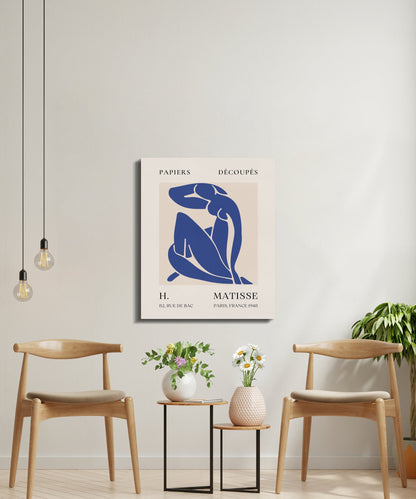 Premium Poster of Henri Matisse Artwork Inspired Modern Canvas Wraps