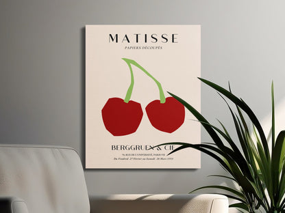 Premium Poster of Henri Matisse Cherry Art Berggruen and Cie Canvas Wraps