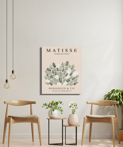 Premium Poster of Henri Matisse Exhibition Poster Papiers Decoupes Canvas Wraps