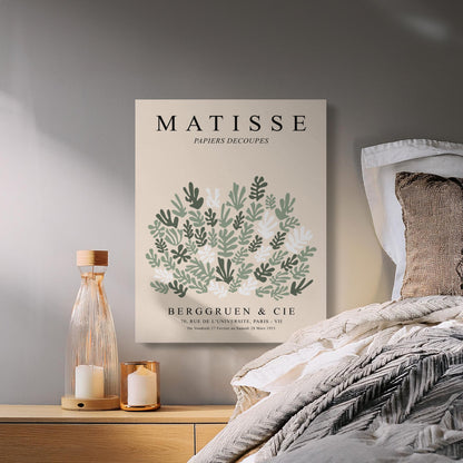 Premium Poster of Henri Matisse Exhibition Poster Papiers Decoupes Canvas Wraps