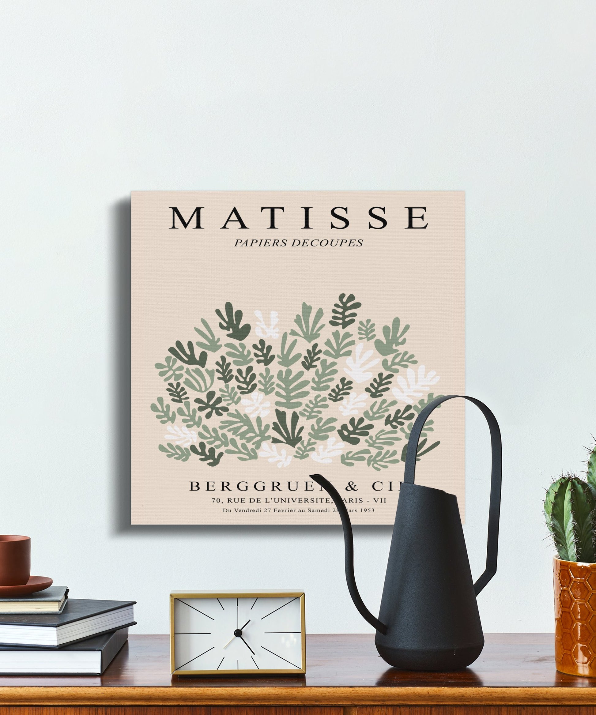 Premium Poster of Henri Matisse Exhibition Poster Papiers Decoupes Canvas Wraps