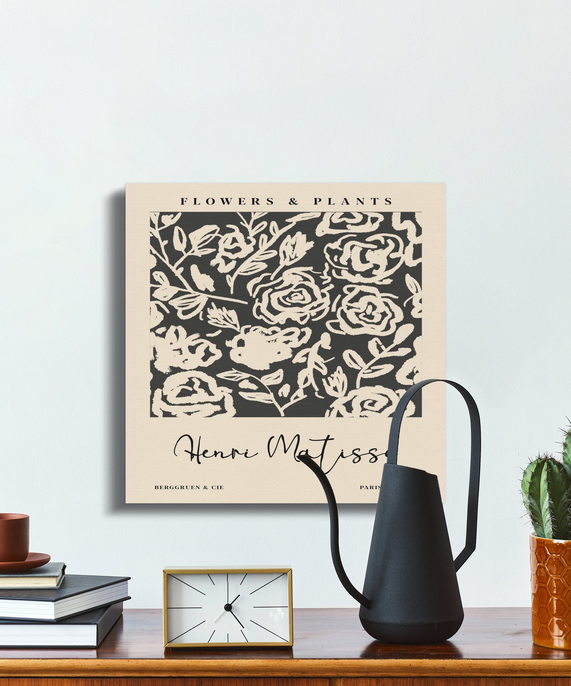 Premium Poster of Henri Matisse Flowers and Plants Canvas Wraps