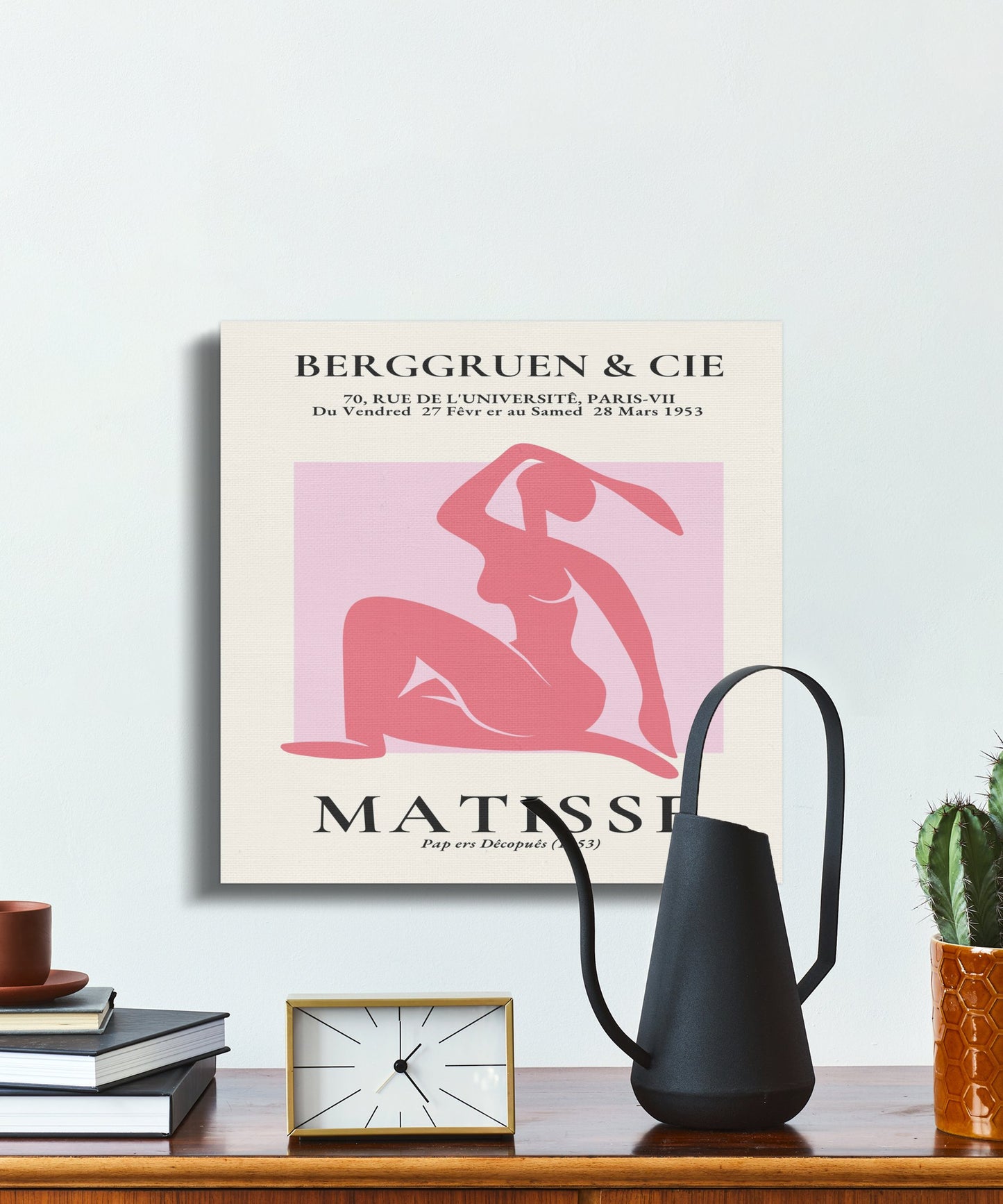 Premium Poster of Henri Matisse Inspired Art Exhibition Canvas Wraps