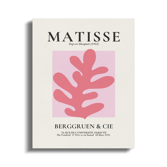 Premium Poster of Henri Matisse Inspired Berggruen Cie Canvas Wraps