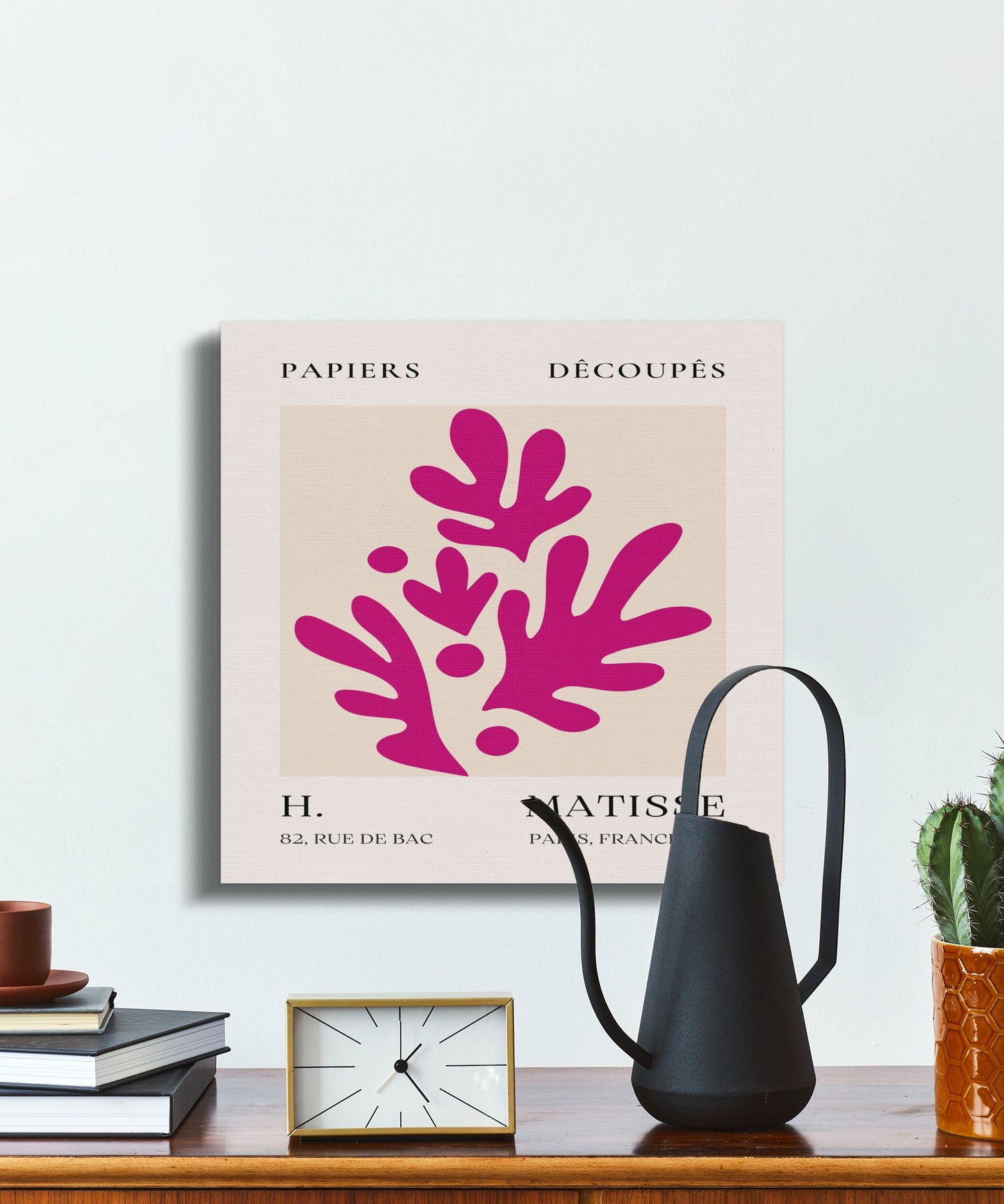 Premium Poster of Henri Matisse Papiers Decoupes Abstract Art Canvas Wraps